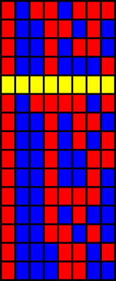 Composition in Red Yellow and Blue