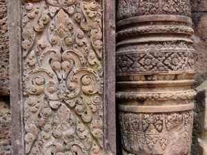 Ankor Wat ornaments