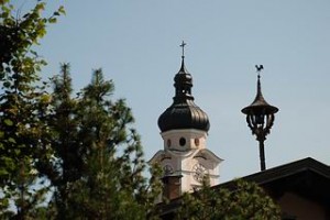 Oberndorf top of church